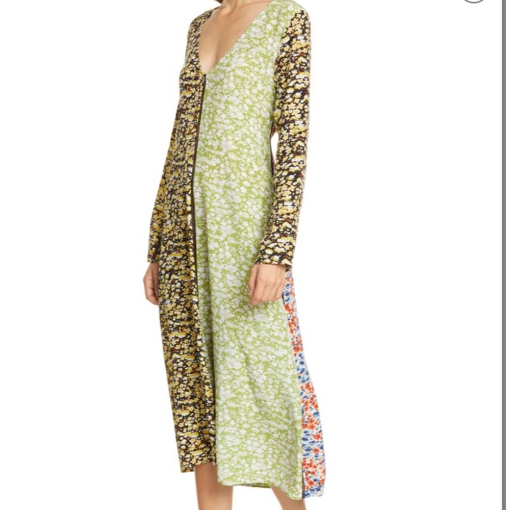⚡️SALE⚡️BNWT Stine Goya silk midi dress - Picture 7 of 7